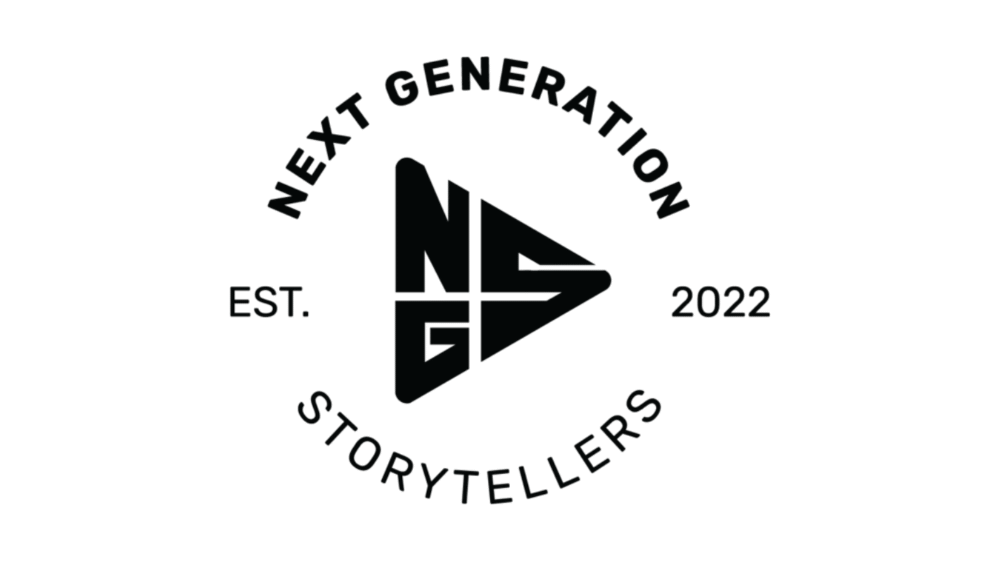 Next Generation Storytellers logo with "EST. 2022" text.