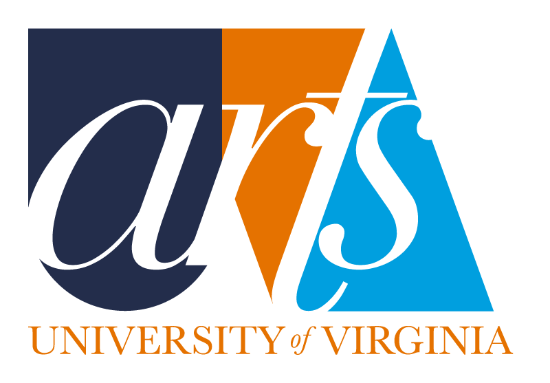 UVA Arts logo featuring stylized "arts" text over the University of Virginia name.